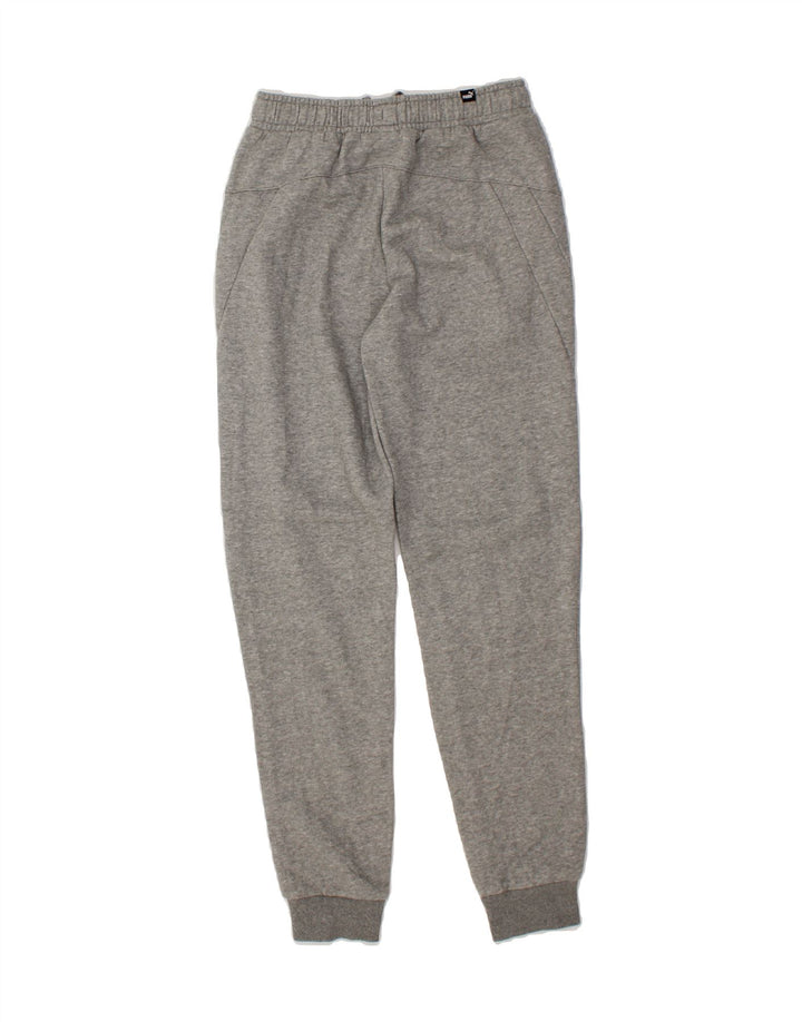 PUMA Mens Graphic Tracksuit Trousers Joggers XS  Grey Cotton Vintage Puma and Second-Hand Puma from Messina Hembry 