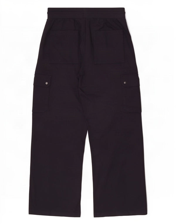 Calça cargo feminina Marks & Spencer UK 16 grande W34 L30 azul marinho