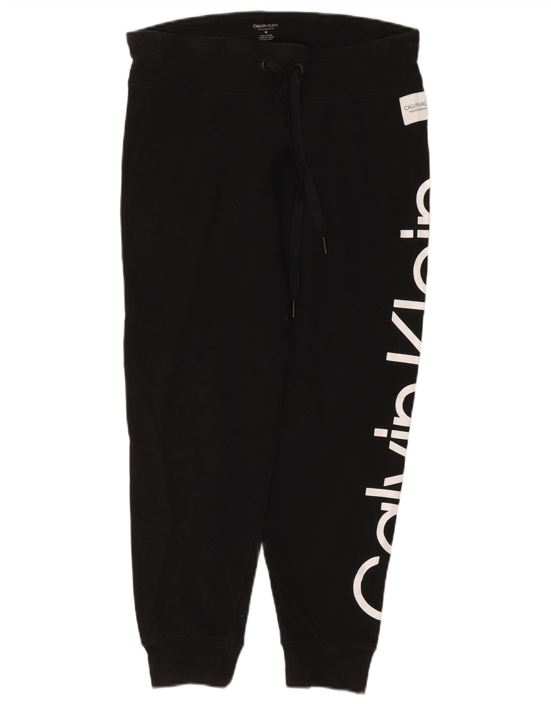 CALVIN KLEIN Calça de treino feminina Joggers UK 14 Médio Preto