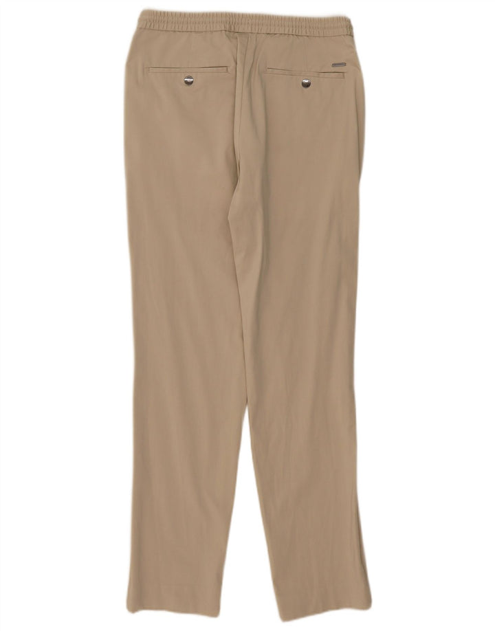 Calça Chino Feminina Marks & Spencer Autograph Slim Pequena W30 L32 Bege