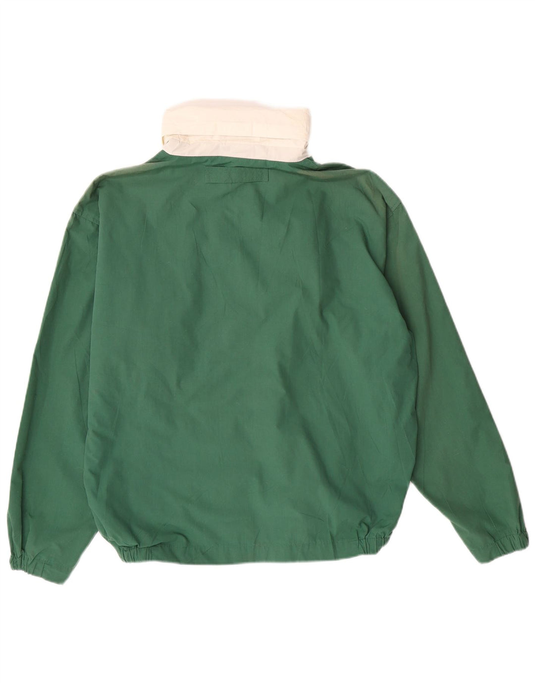 Jaqueta bomber masculina com capuz Patriot UK 36 algodão colorblock verde pequeno
