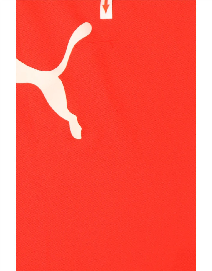 Camiseta masculina Puma Graphic Top Medium Red Colourblock