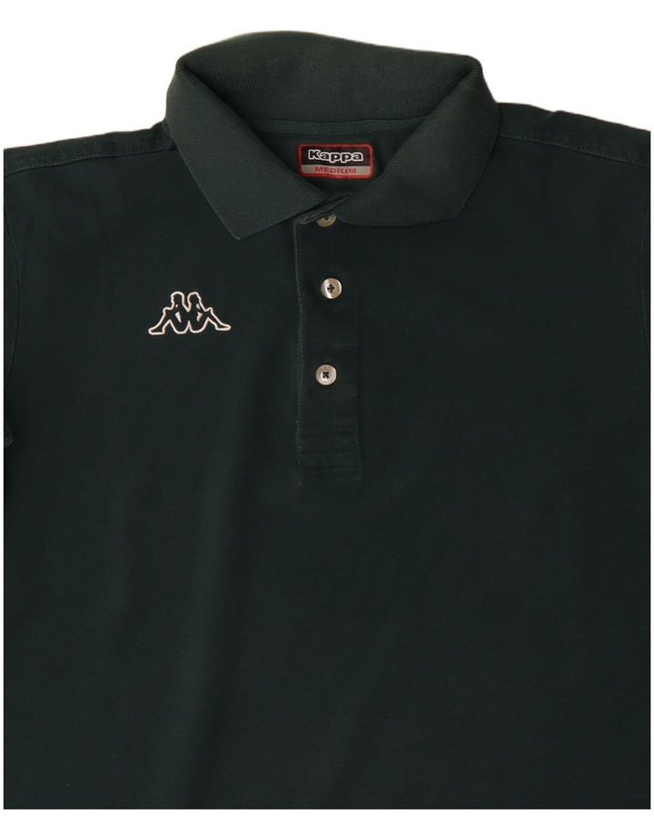 Camisa polo masculina KAPPA algodão verde médio