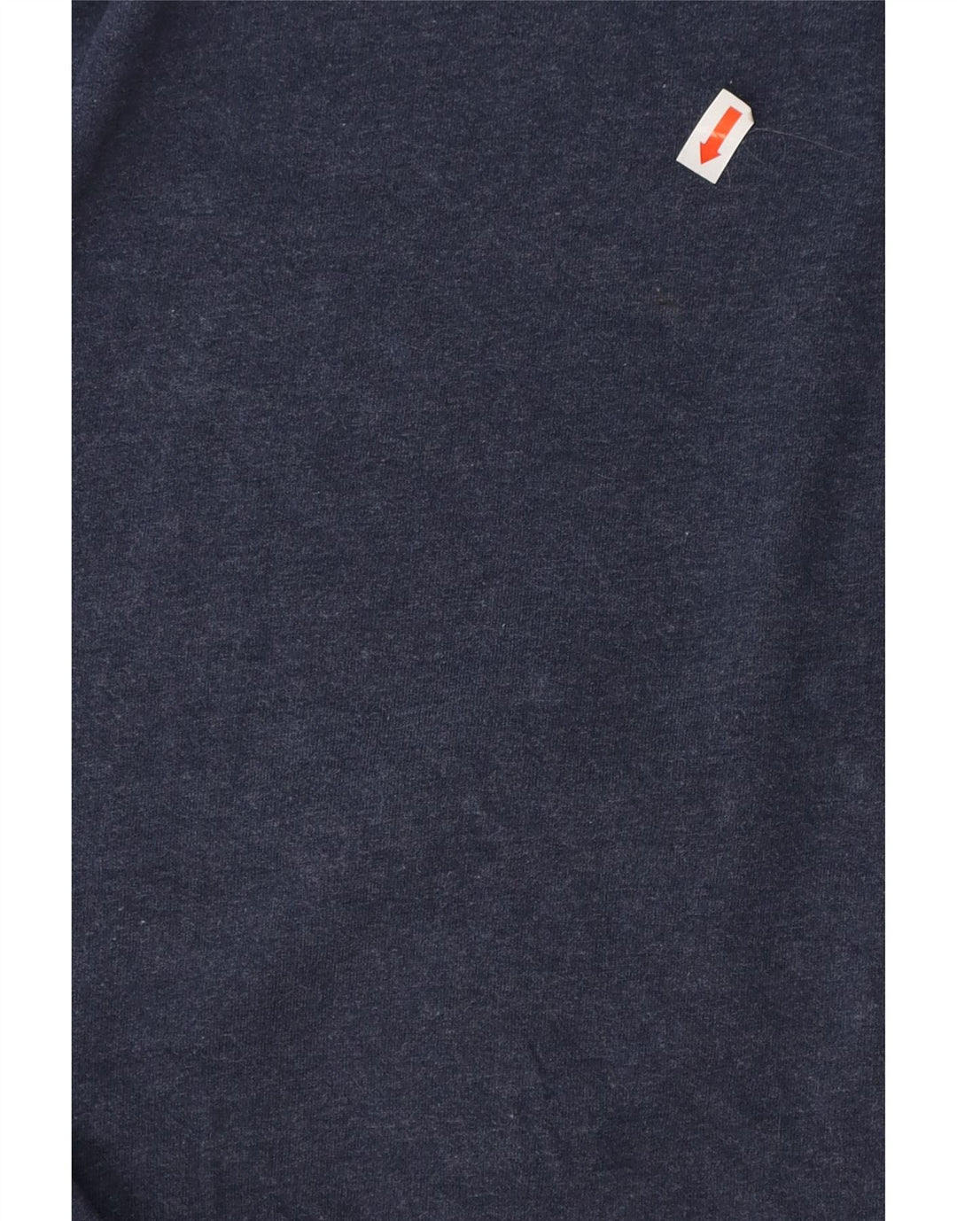 CALVIN KLEIN Top gráfico masculino manga comprida pequeno algodão azul marinho