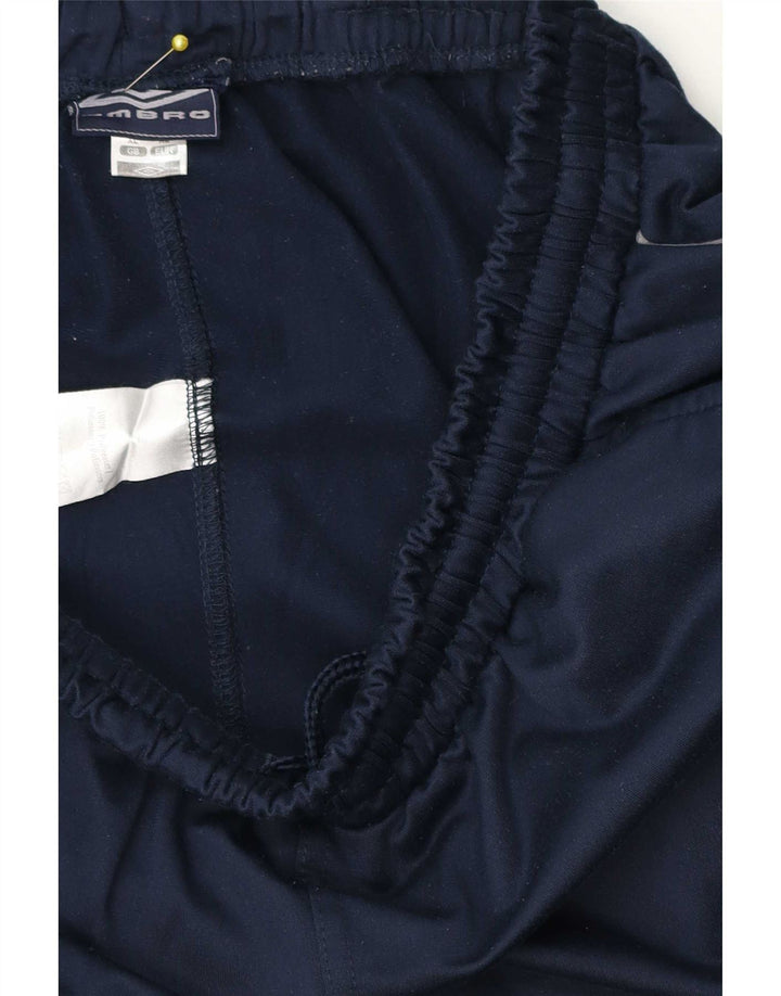 Calça de treino masculina Umbro XL azul marinho poliéster