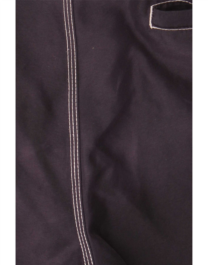 Shorts de natação masculino Superdry Graphic azul marinho médio poliéster