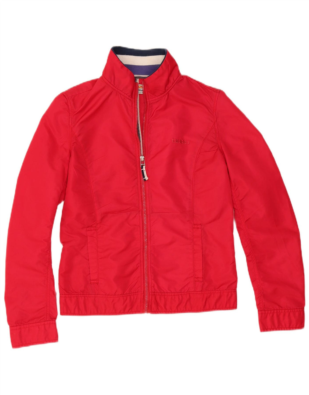 Jaqueta bomber feminina GURU UK 12 nylon vermelho médio