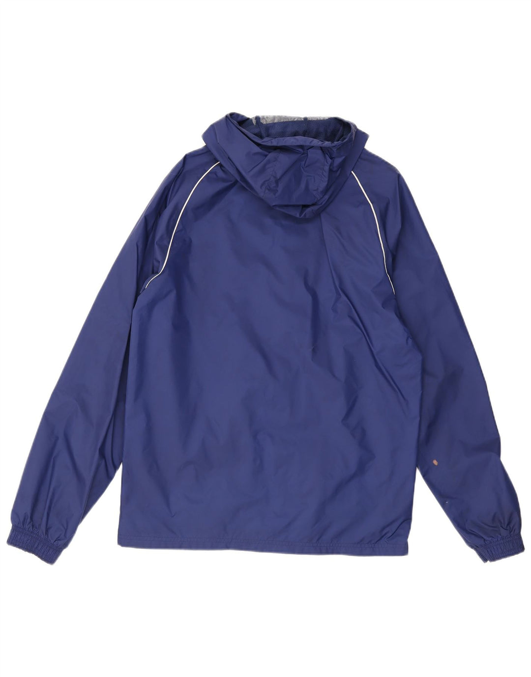 Adidas Mens Graphic Hooded Rain Jacket UK 36 Pequeno Azul Nylon