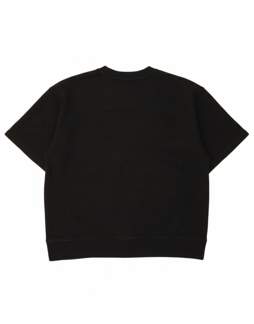 Camiseta masculina Zara Top pequeno algodão preto