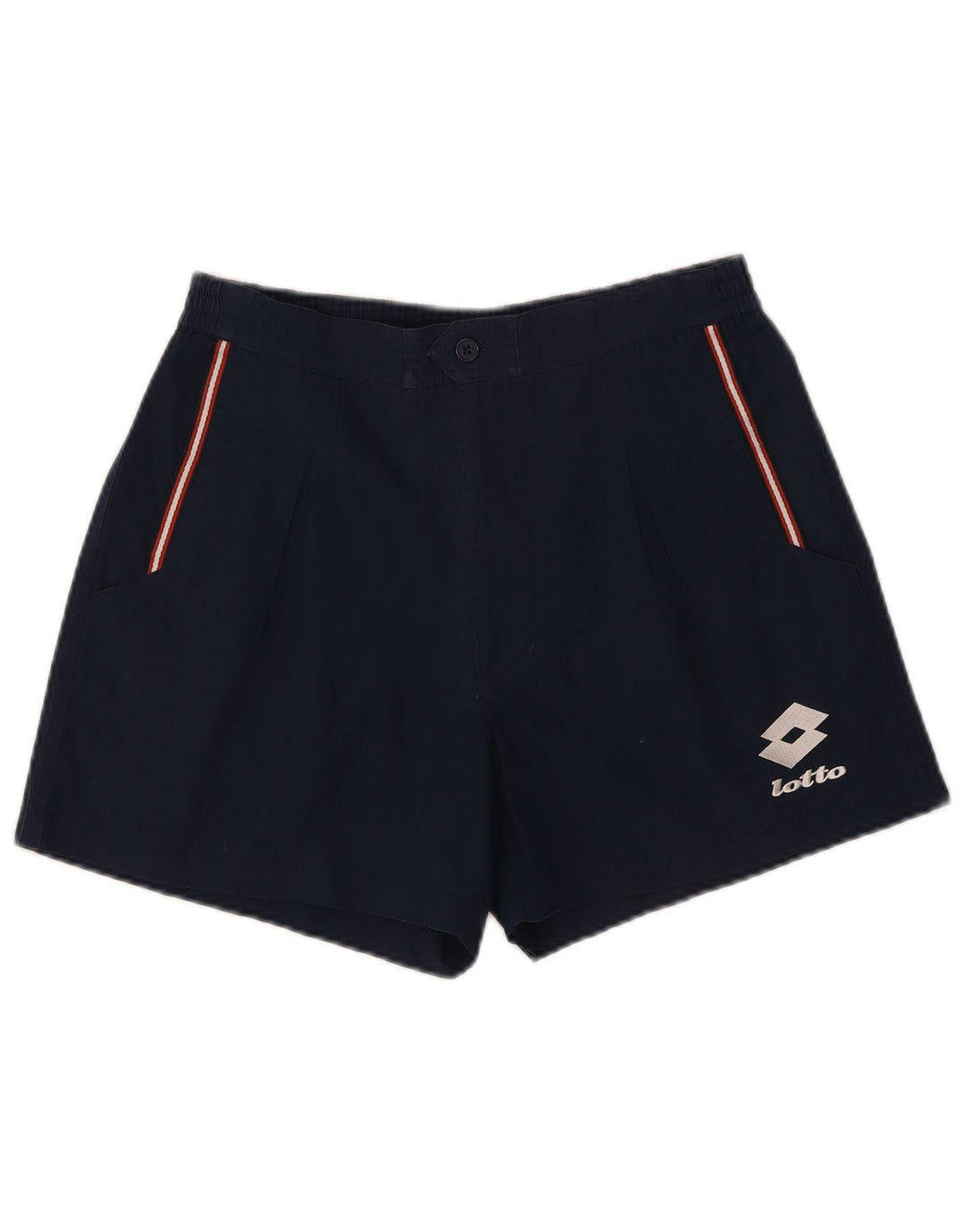 Lotto Mens Chino Shorts UK 38/40 Médio W30 Azul Marinho Poliéster