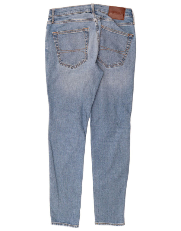 Hollister Womens Super Skinny Jeans W31 L30 Blue Cotton