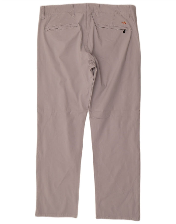 Calça Dockers masculina reta Chino W36 L31 algodão cinza