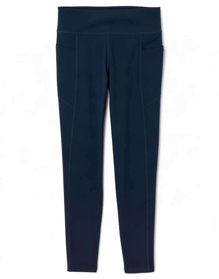 Leggings femininos Mountain Warehouse UK 12 poliéster azul marinho médio