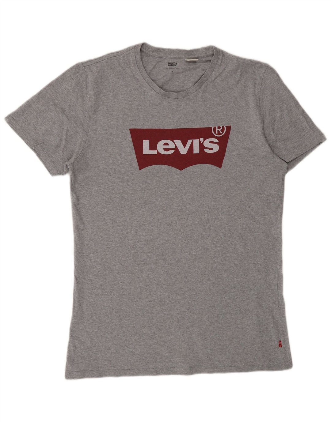 Camiseta gráfica masculina LEVI'S cinza médio