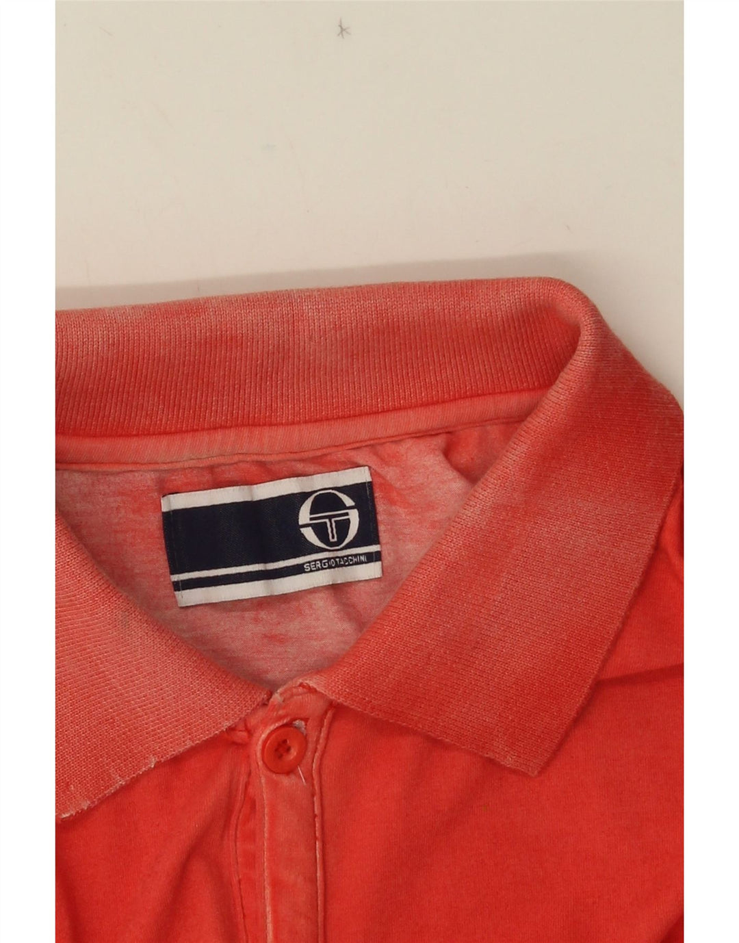 SERGIO TACCHINI Camisa pólo masculina pequena vermelha
