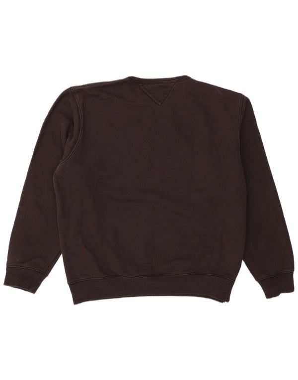 Tommy Hilfiger moletom gráfico masculino jumper 2XL algodão preto