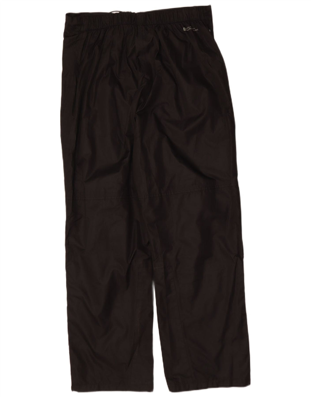 Mountain Warehouse Calça masculina reta impermeável grande W36 L31 preta