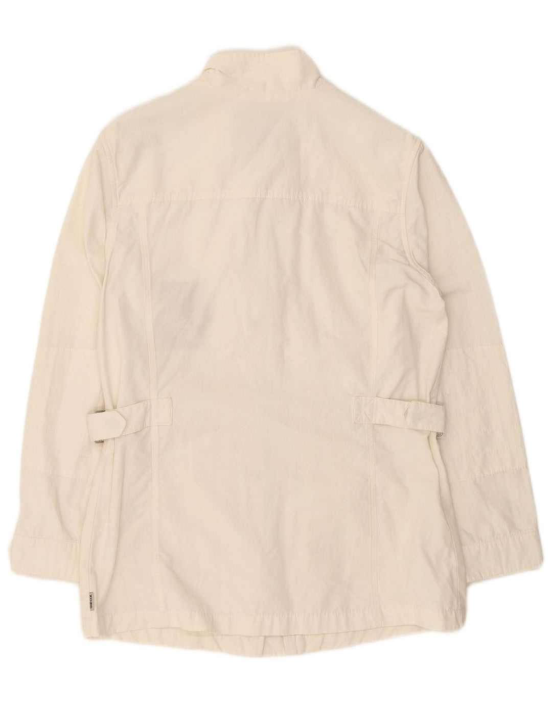 Jaqueta Geox Feminina Respira Utility UK 12 Médio Algodão Branco