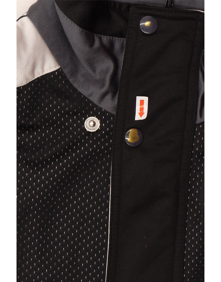 CHAMPION Jaqueta masculina de agasalho gráfico XL preto colorblock