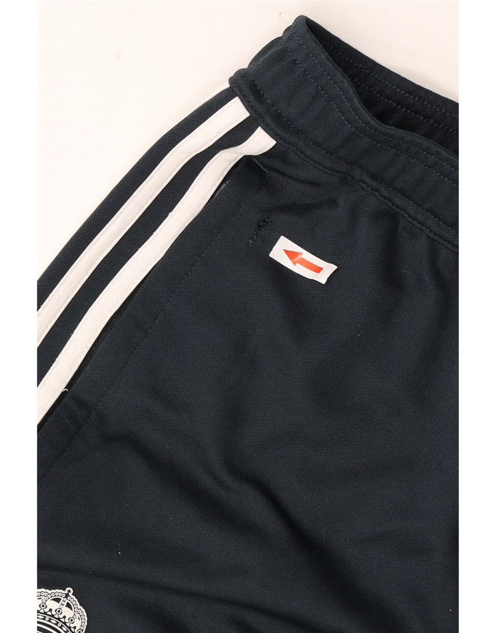 Calça Adidas Real Madrid Masculina Pequena Poliéster Preto