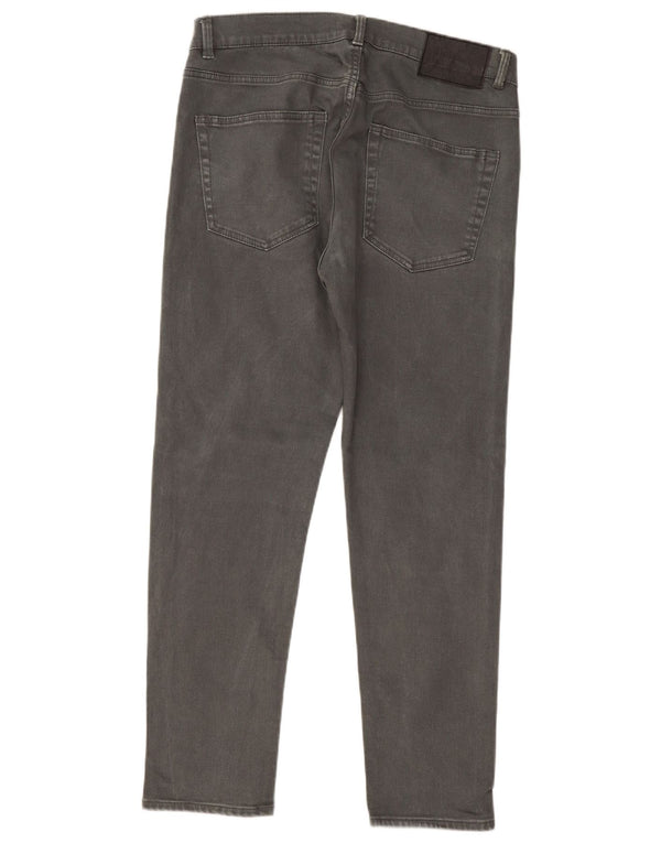 Zara Mens Slim Jeans EU 46 XL W36 L30 Grey