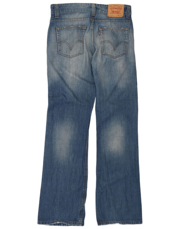 Levi's Masculino 514 Bootcut Jeans W32 L34 Azul Algodão