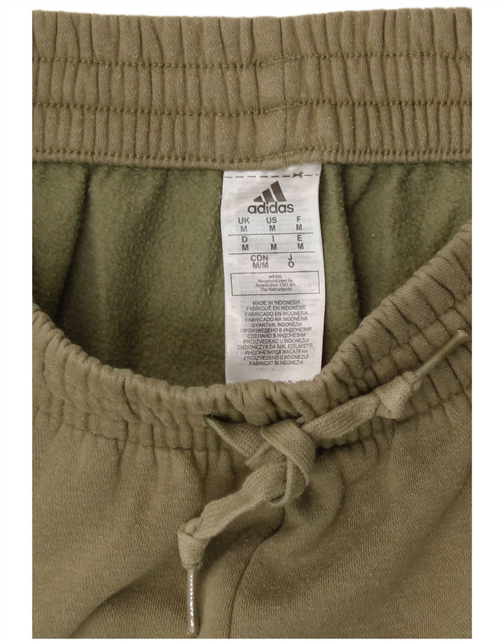 Adidas Mens Treino Calças Joggers Médio Algodão Cáqui