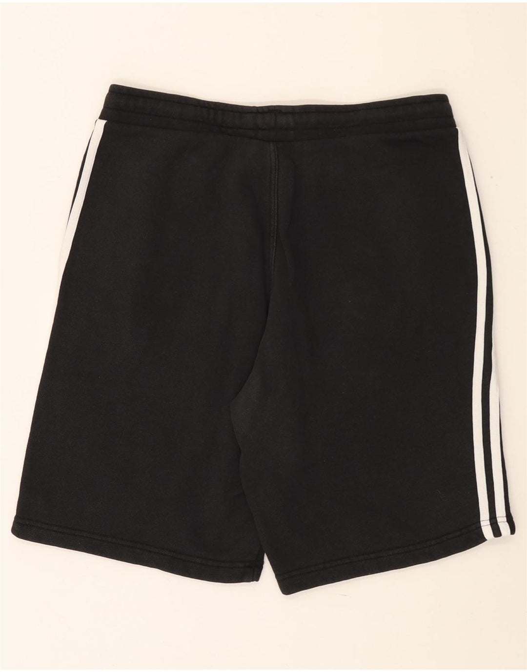 ADIDAS Mens Sport Shorts Médio Algodão Preto