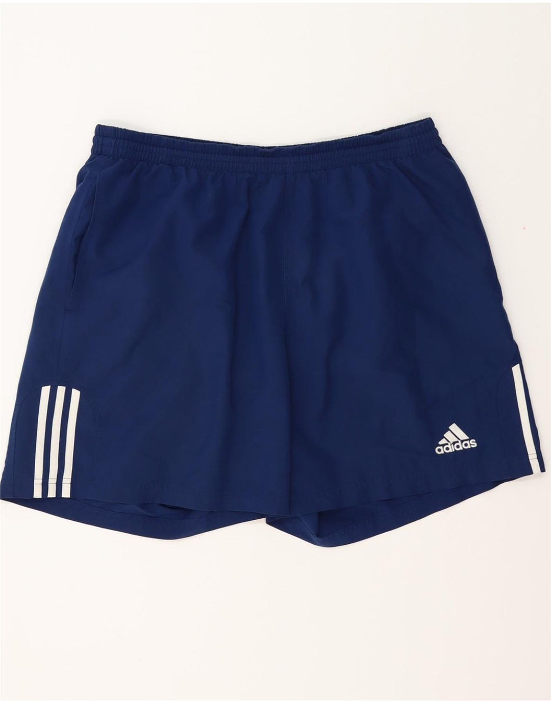 Shorts esportivos masculinos ADIDAS XL azul marinho poliéster