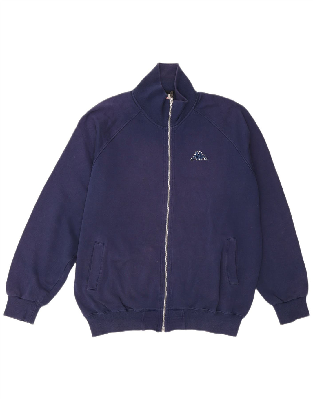 Jaqueta Kappa masculina de agasalho XL azul marinho algodão