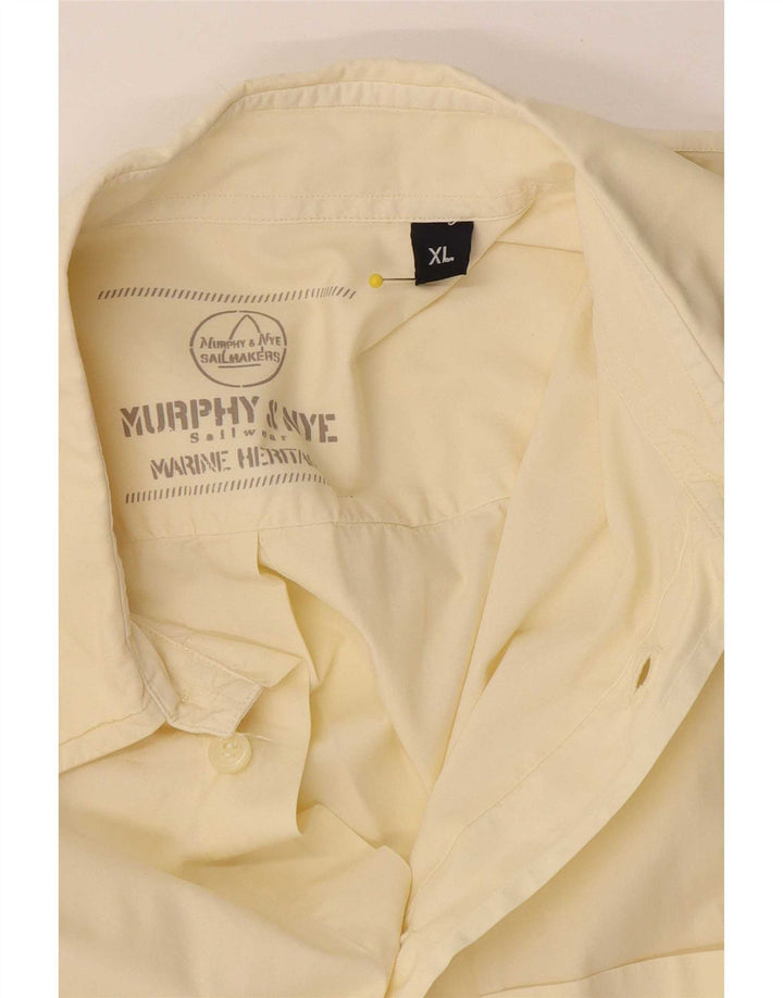 Camisa masculina de manga curta Murphy & Nye XL amarela