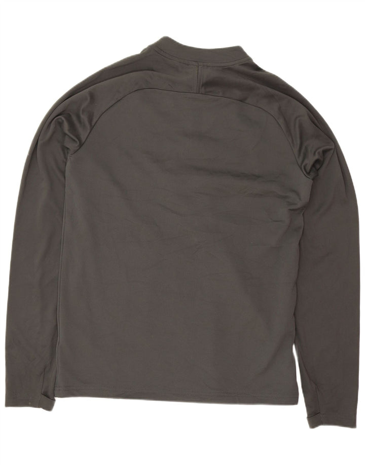 Nike Boys Dri Fit Pullover Treino Top 13-14 Anos XL Cinza Colourblock