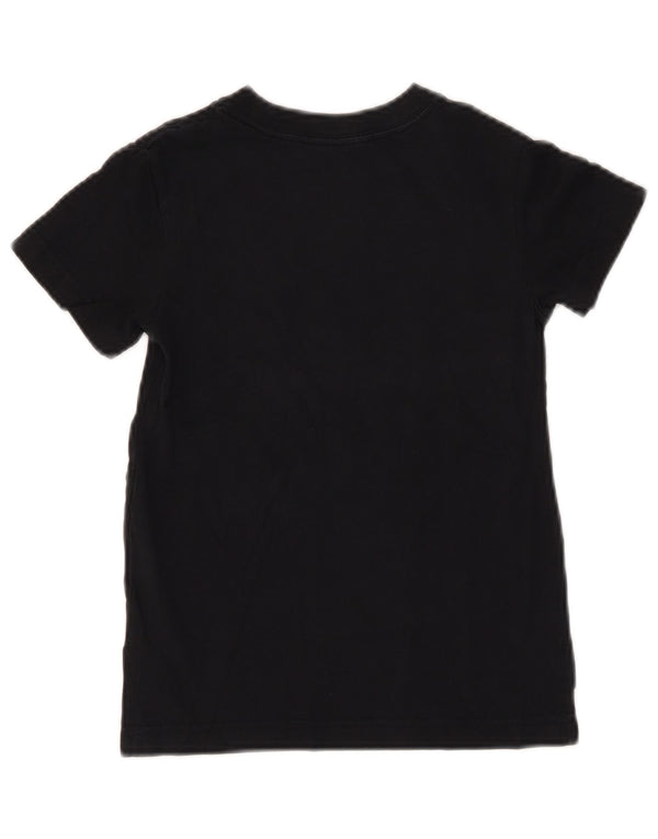 Camiseta Nike Feminina Crop Graphic Top UK 4 XS Algodão Preto