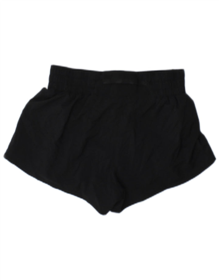 Shorts esportivos femininos Nike UK 10 pequenos pretos