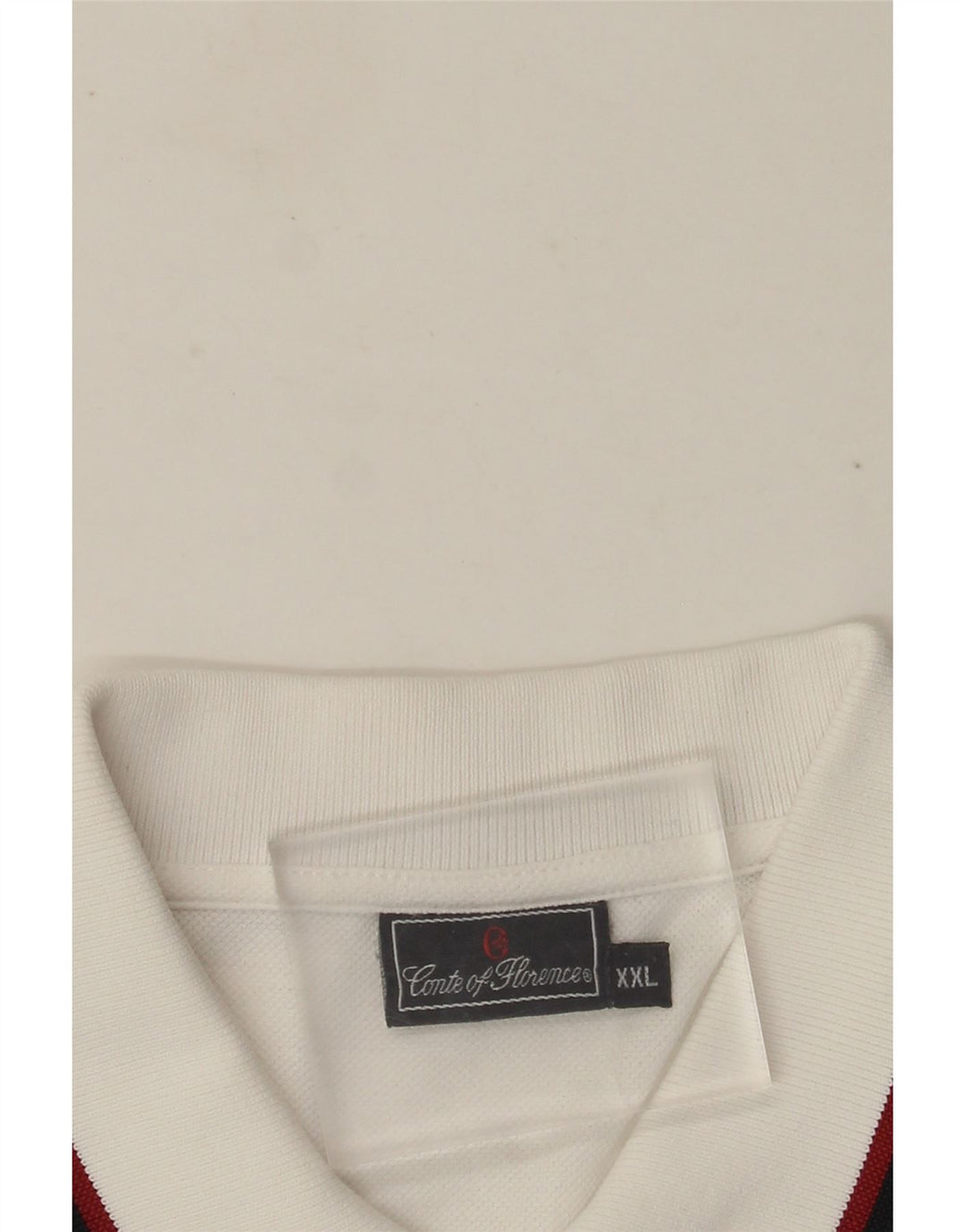 Camisa polo masculina Conte of Florence 2XL branca