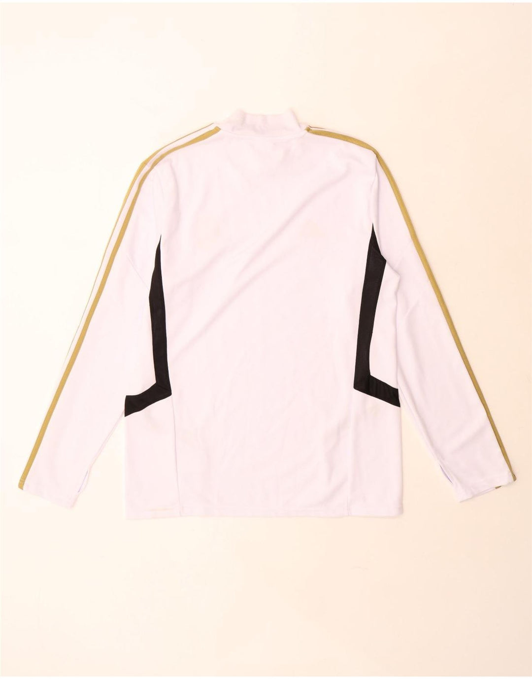 Adidas Mens Real Madrid Top Manga Longa XL Branco Poliéster