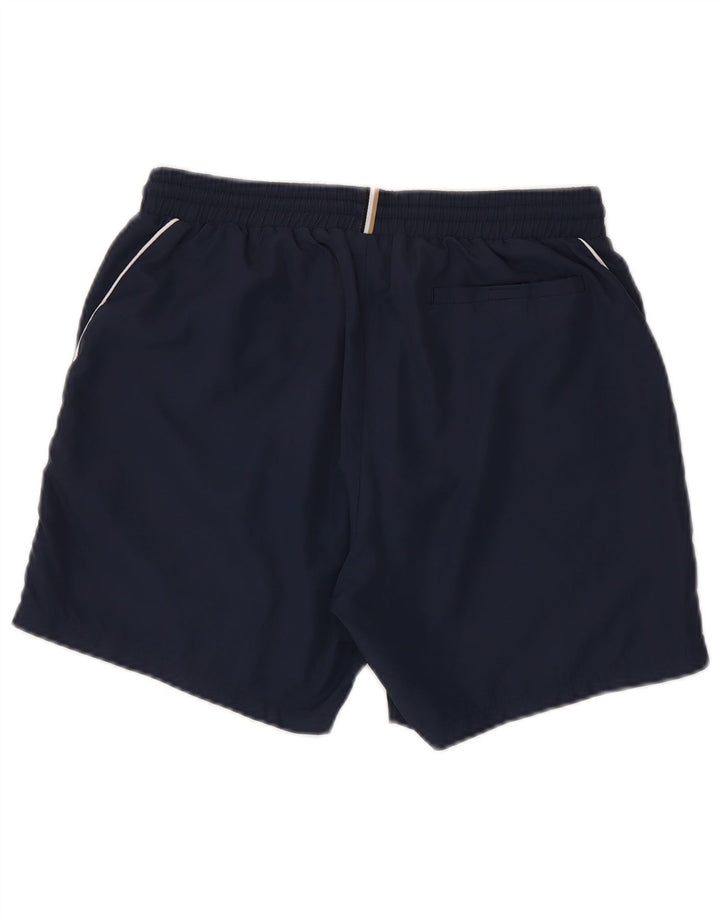 Hugo Boss Shorts de natação masculino pequeno azul marinho