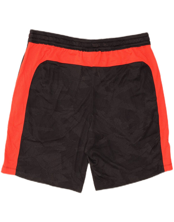 UNDER ARMOUR Mens Heat Gear Sport Shorts XL Preto Colorblock Poliéster