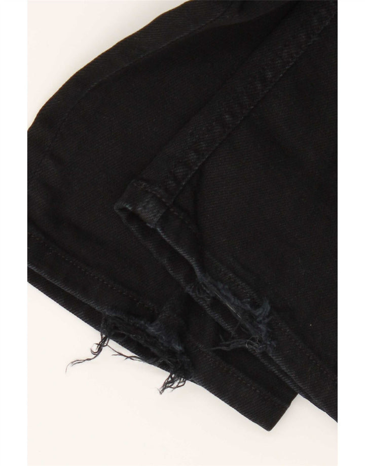 Calvin Klein Mens Jeans Slim W36 L32 Algodão Preto