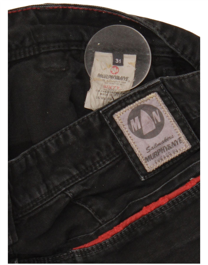 Murphy & Nye Jeans retos femininos W31 L33 algodão preto