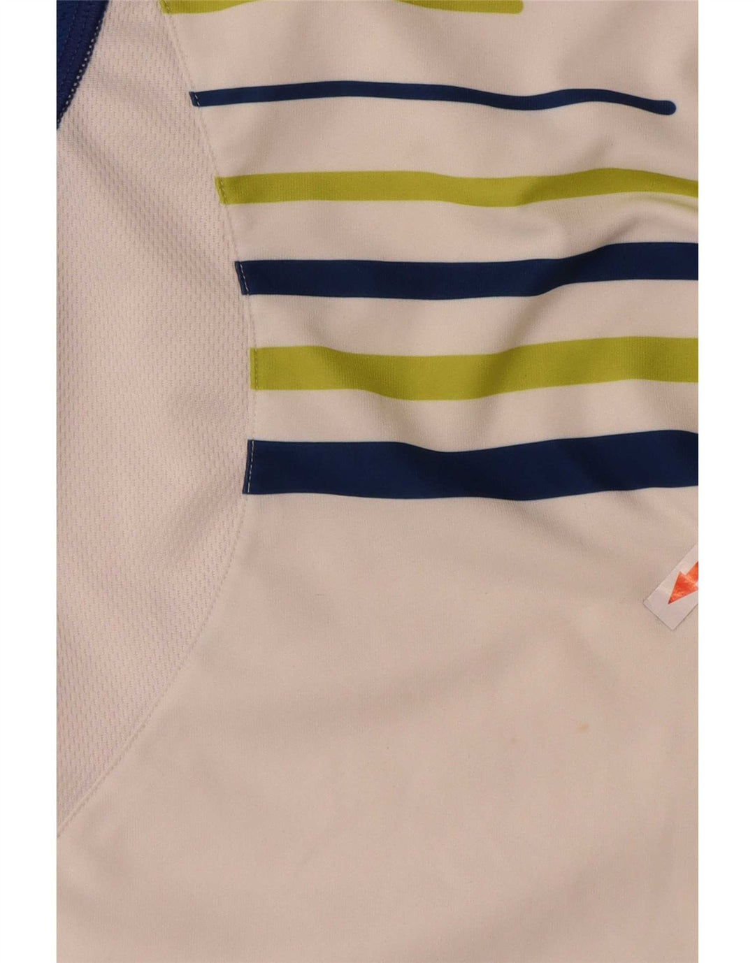 Camisa pólo masculina Sergio Tacchini grande poliéster colorblock branco