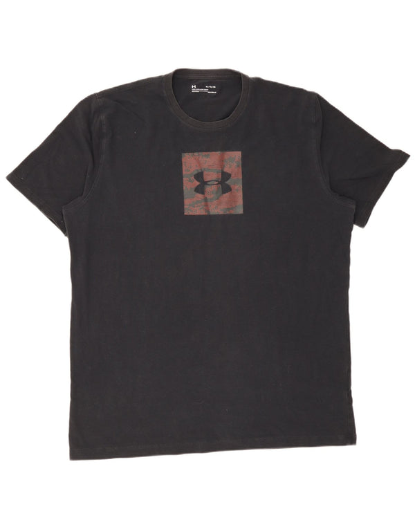 Camiseta masculina Under Armour Heat Gear Graphic Top XL preto