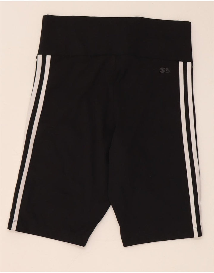 Shorts esportivos femininos Adidas UK 14 grande poliéster preto