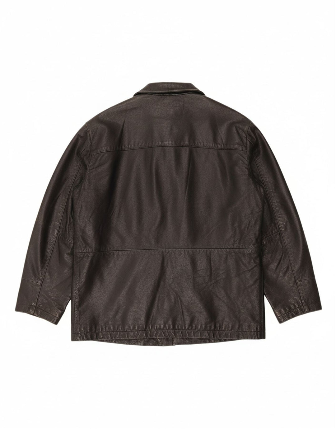 Jaqueta masculina de couro BARISAL IT 52 XL couro preto