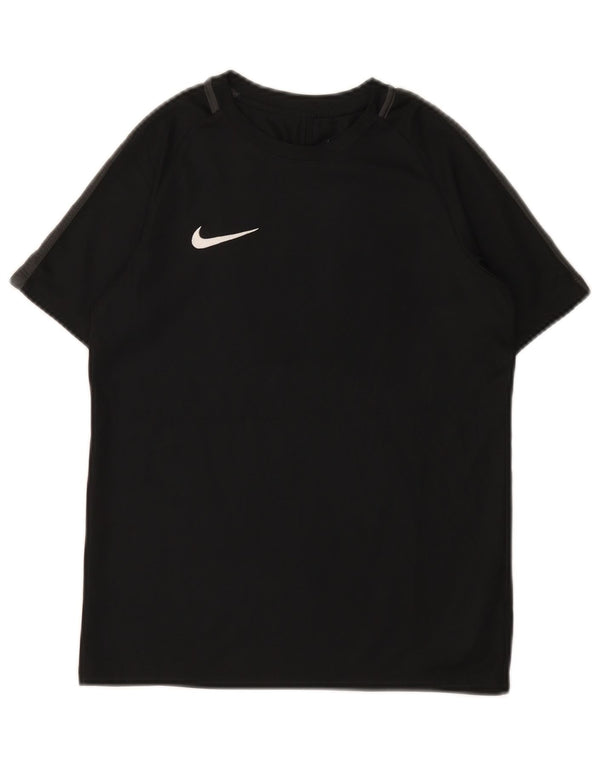 Camiseta Nike Boys Dri Fit Top 10-11 Anos Médio Preto Colourblock