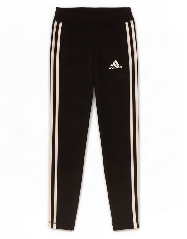 Leggings Adidas Meninas Climalite 9-10 Anos Preto Poliéster