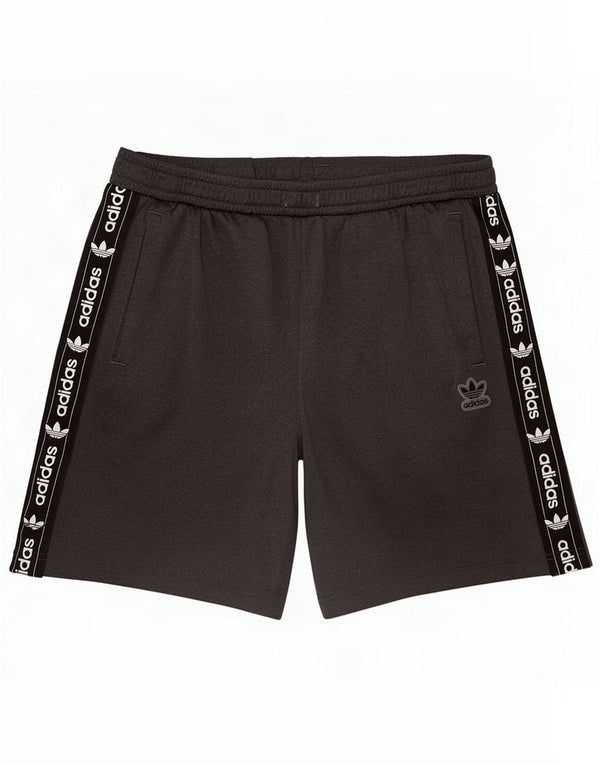 Adidas Mens Graphic Sport Shorts Grande Cinza Colourblock Poliéster