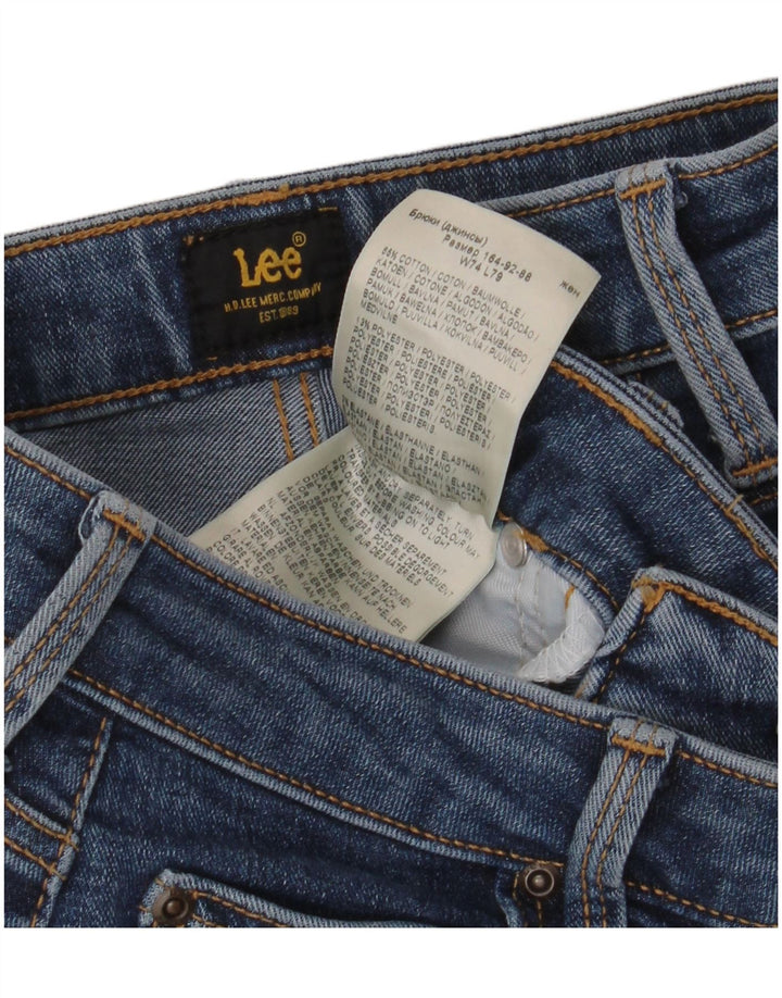 LEE Jeans Skinny Feminino W29 L31 Azul Algodão