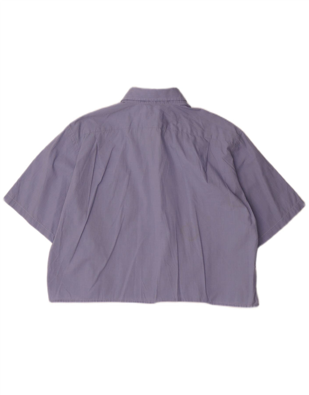 Camisa feminina LACOSTE cropped manga curta tamanho 43 grande azul