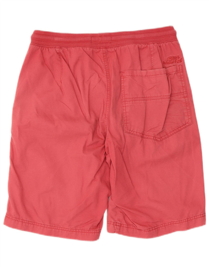 Weird Fish Mens Casual Shorts W30 Médio Vermelho